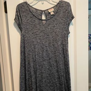 Grey T-shirt dress